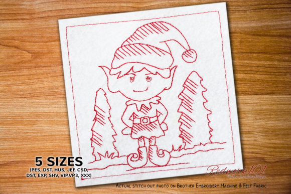 Boy Elf Cartoon Bluework Review