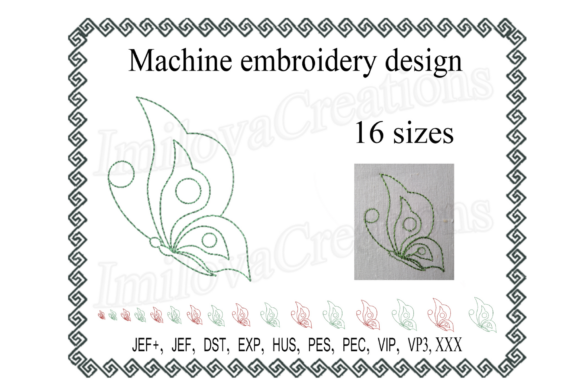 Butterfly Design Review for Seasonal Embroidery