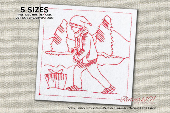 Christmas Boy Design Review for Seasonal Embroidery