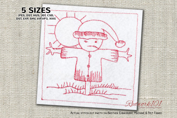 Christmas Scarecrow Bluework Review