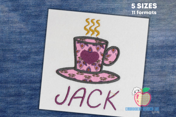 Coffee Mug with Love Applique Review
