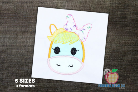 Pony Horse with Ribbon Applique Review