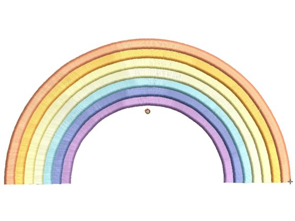 Simple Rainbow Embroidery Design Review