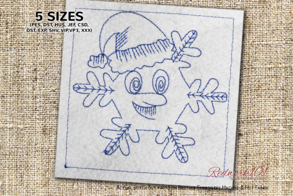 Smiling Snowflake Embroidery Review