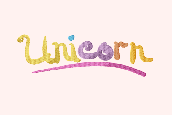 Unicorn Letter Embroidery Review for Seasonal Projects